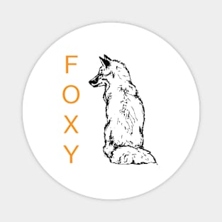 Foxy Fox Magnet